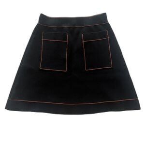 Sandro Paris Black Knitted Pull-On A Line Mini Skirt Women’s Small